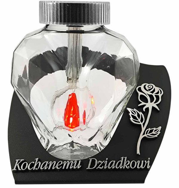 Znicz dla dziadka na Wszystkich Świętych